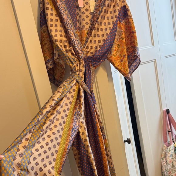 Colorful Patterned Boho Romper - Picture 3 of 3